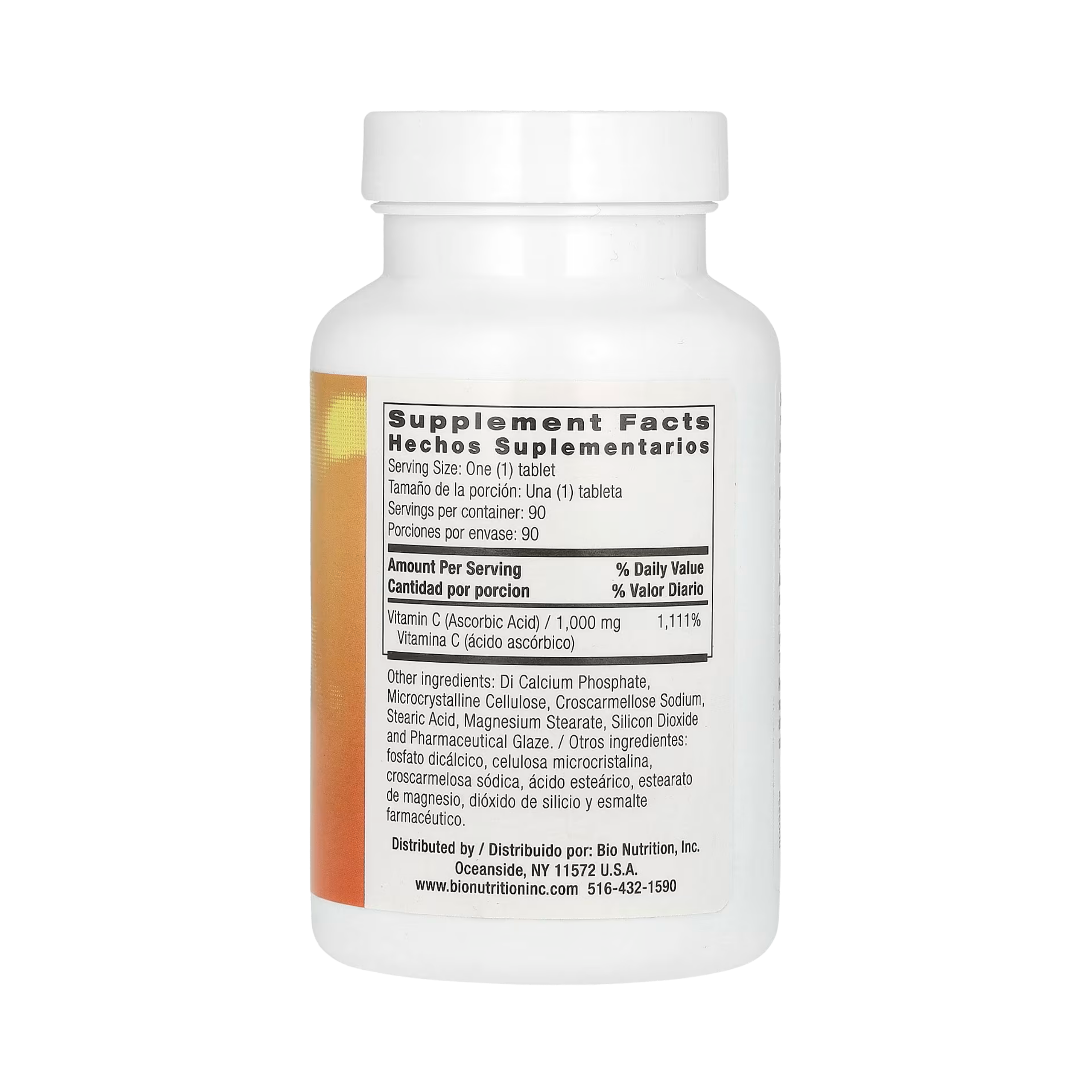 Bio Nutrition, Vitamin C, 90 Tablets (1,000 mg per Tablet)