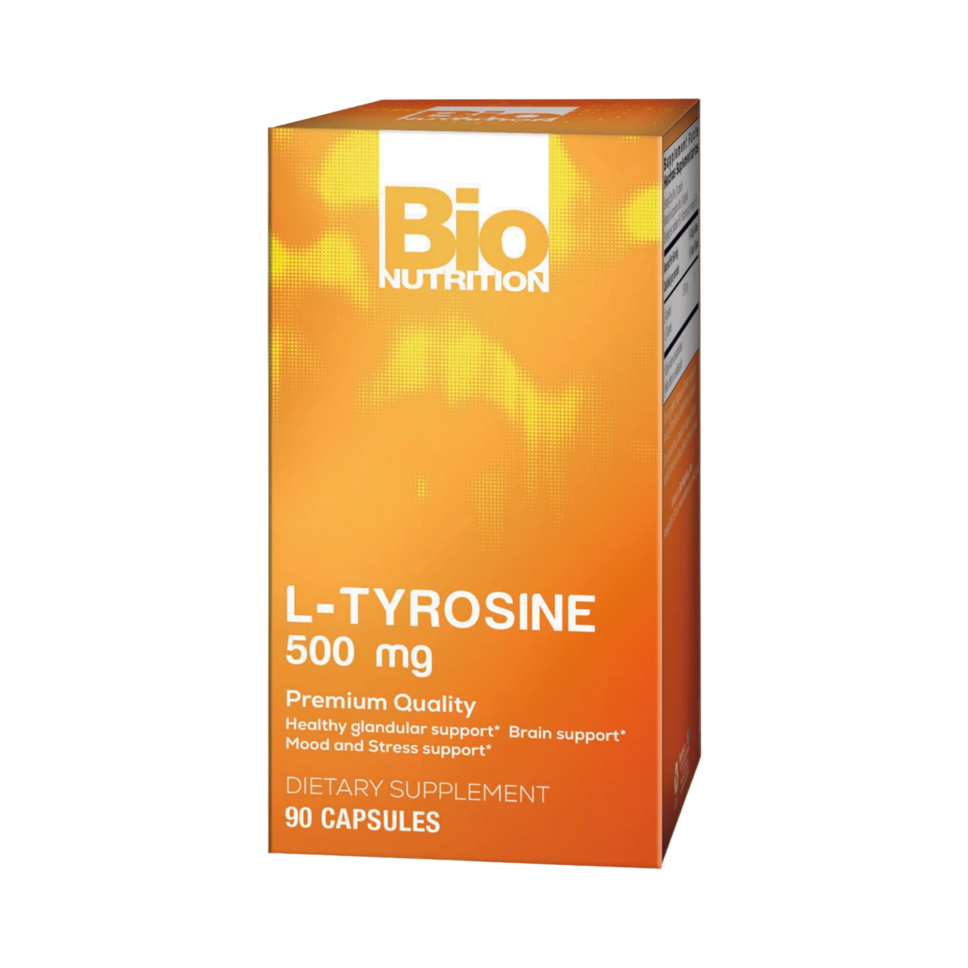Bio Nutrition, L-Tyrosine 500 Mg, 90 Capsules