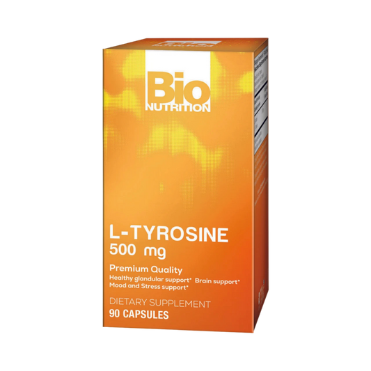 Bio Nutrition, L-Tyrosine 500 Mg, 90 Capsules