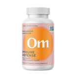 Om Mushrooms, Immune Defense Mushroom Capsules, 90 Vegetable Capsules