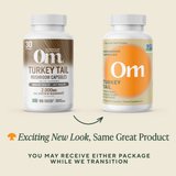 Om Mushrooms, Turkey Tail Mushroom Capsules, 90 Vegetable Capsules