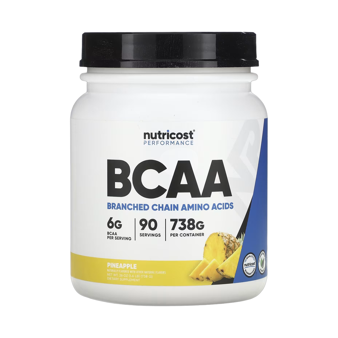 Nutricost, Performance, BCAA, Pineapple, 1.6 lb, 738 g