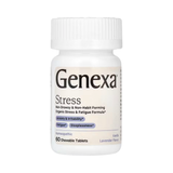 Genexa, Stress, Organic Stress & Fatigue Formula, Vanilla & Lavender, 60 Chewable Tablets