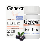Genexa, Flu Fix, Ages 4- Adult, 60 Chewable Tablets