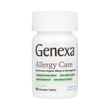 Genexa, Allergy Care, Non-Drowsy Organic Allergy & Decongestant, Organic Acai Berry , 60 Chewable Tablets