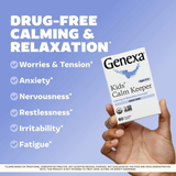 Genexa, Kids´ Calm Keeper, Ages 3-11, Vanilla & Lavender, 60 Chewable Tablets