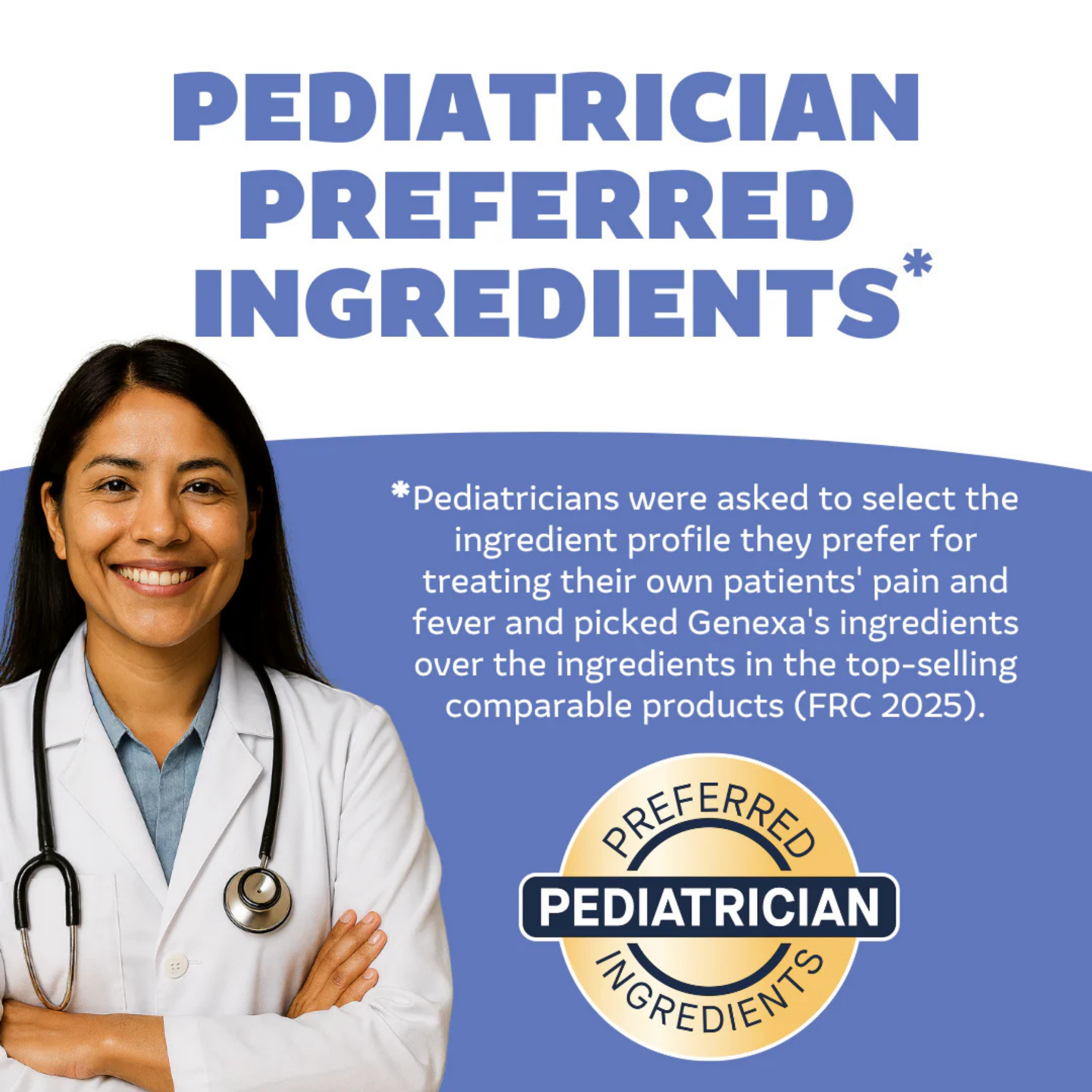 Genexa, Kids' Pain & Fever, Ages 2-11, Organic Blueberry, 160 mg, 4 fl oz (118 ml)