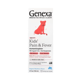 Genexa, Kids' Pain & Fever, Ages 2-11, Organic Blueberry, 160 mg, 4 fl oz (118 ml)