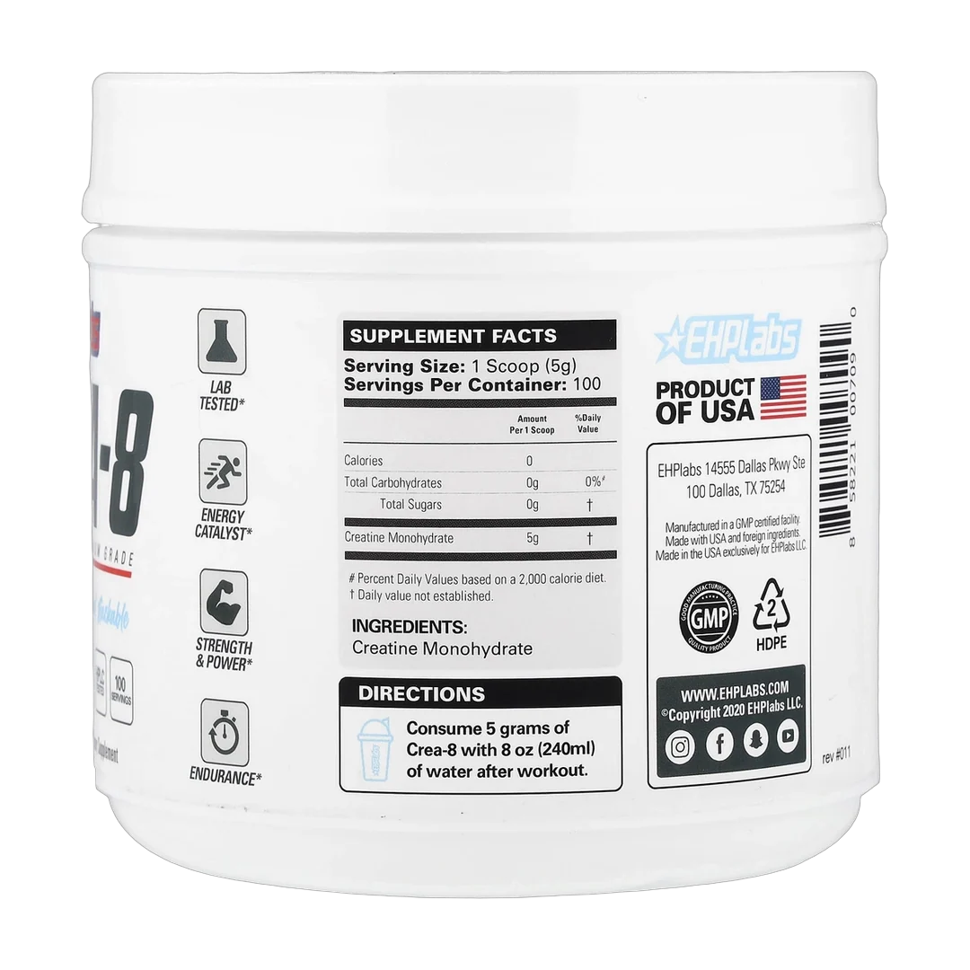 EHPlabs, Crea-8, 17.6 oz (500 g)