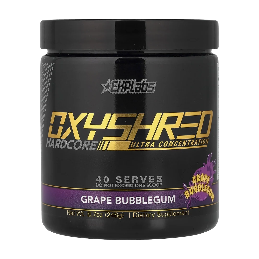 EHPlabs, OxyShred Hardcore, Grape Bubblegum, 8.7 oz (248 g)