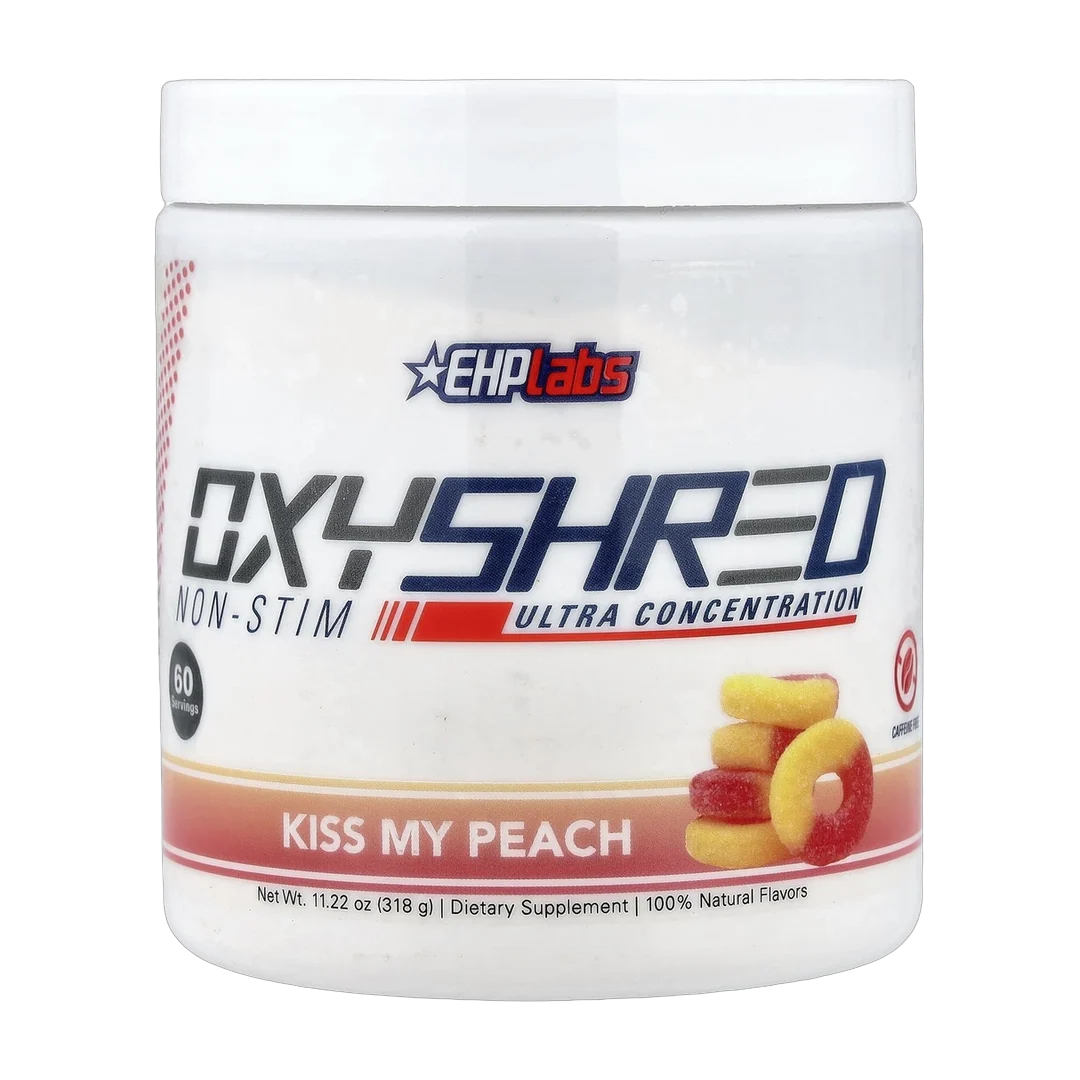 EHPlabs, OxyShred Non-Stim, Ultra Concentration, Kiss My Peach, 11.22 oz (318 g)