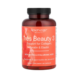 Reserveage Beauty, Tres Beauty 3 with Biotin & Hyaluronic Acid, 90 Capsules