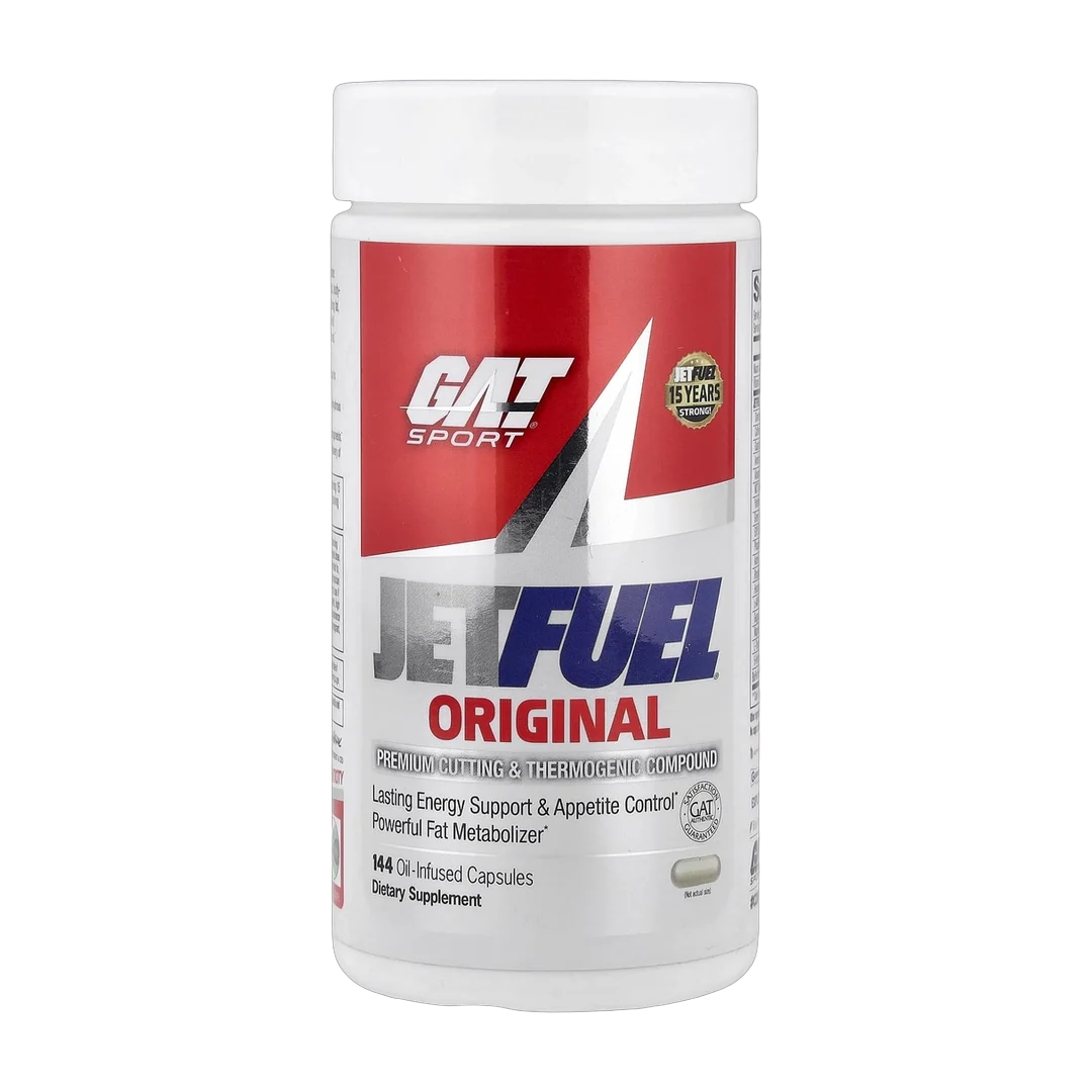 GAT, JetFuel® Original, 144 Oil-Infused Capsules