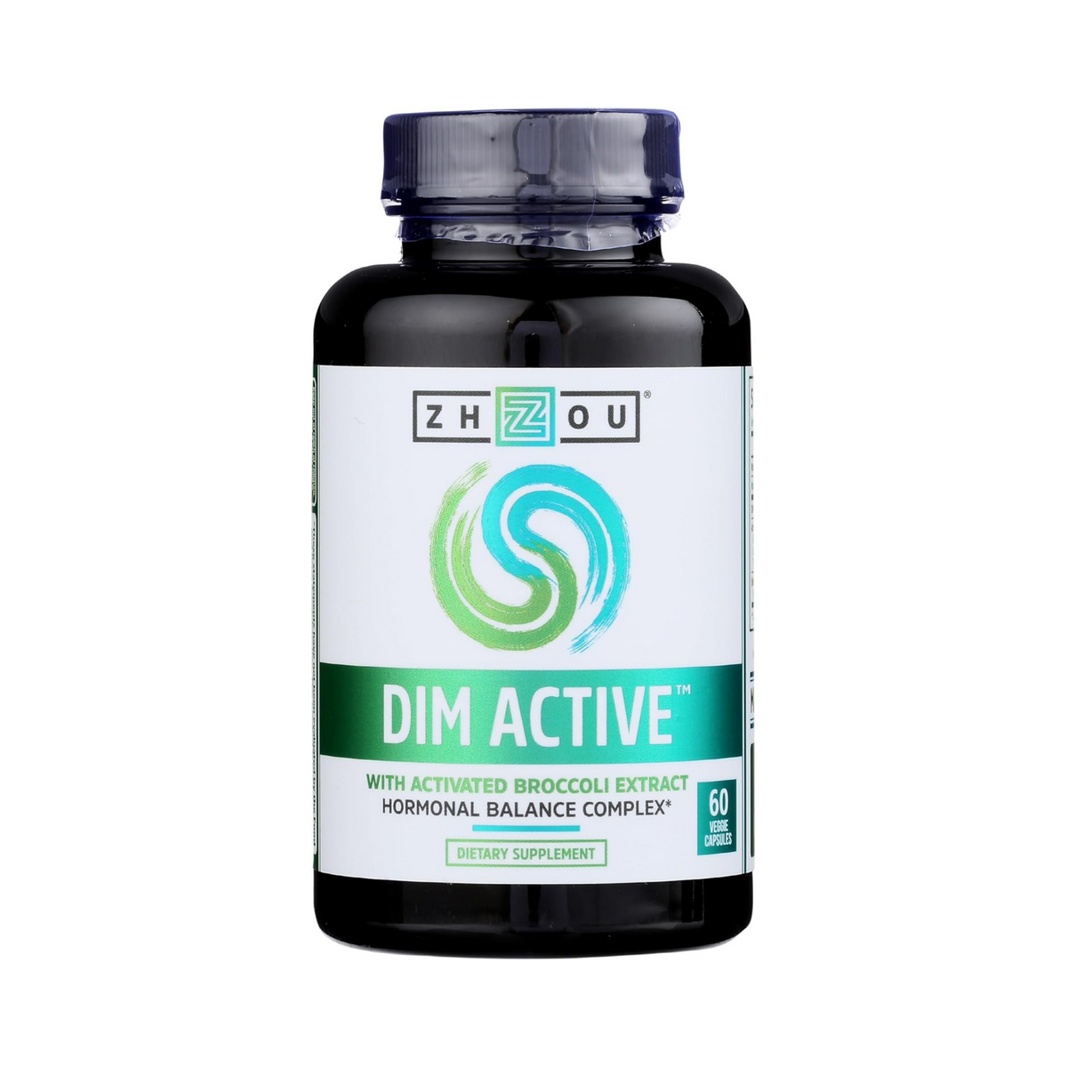 Zhou, DIM Active, Hormonal Support with 250mg, 60 Vegan Capsules