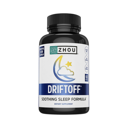 Zhou, Driftoff, Soothing Sleep Formula, 60 Veggie Capsules