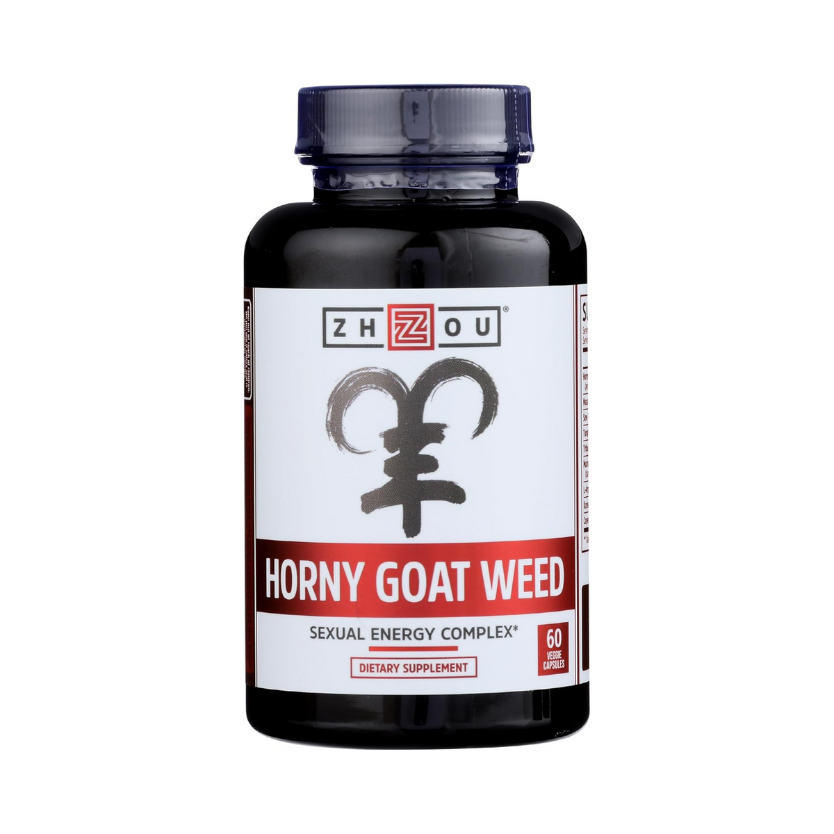 Zhou, Horny Goat Weed, Sexual Energy Complex, 60 Veggie Capsules