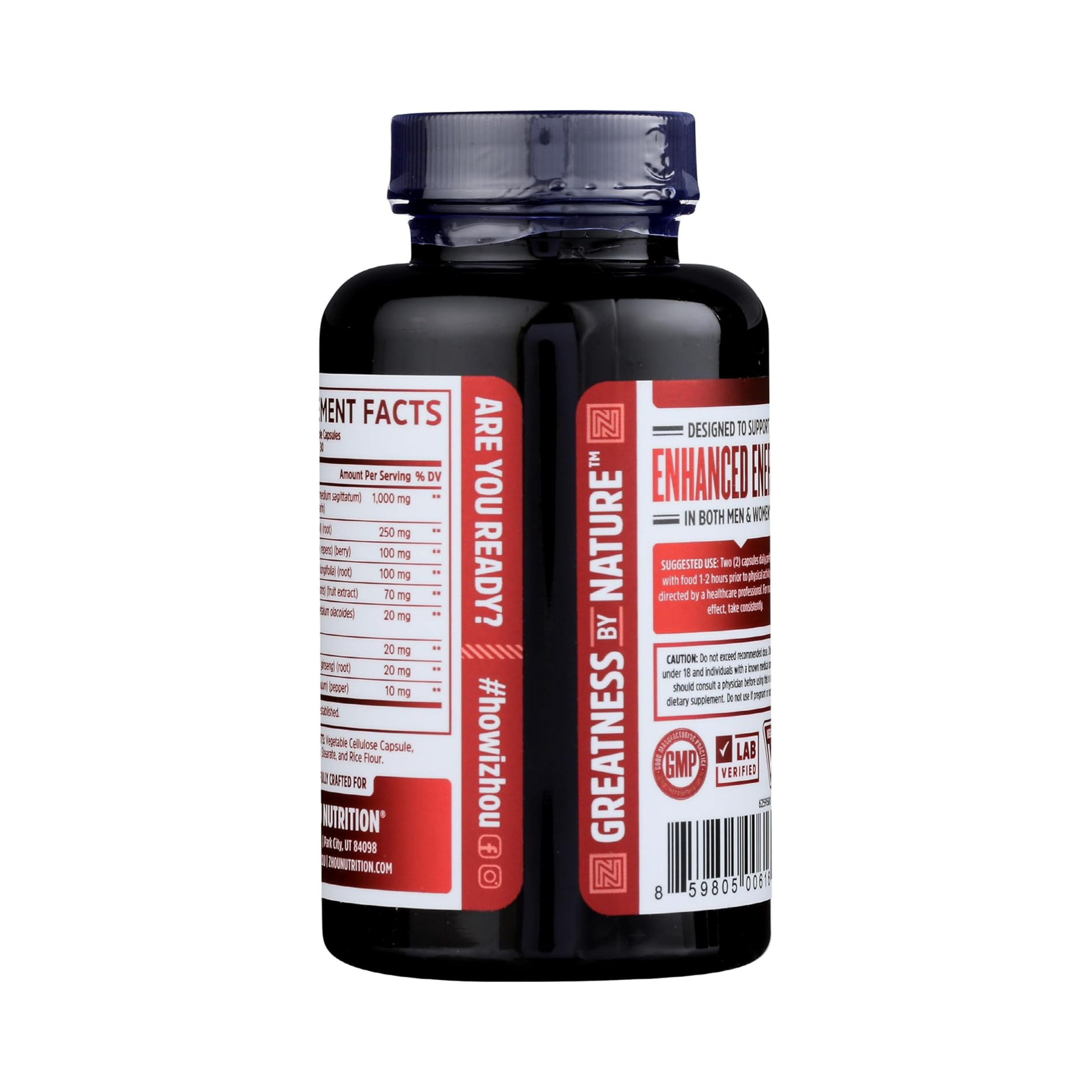 Zhou, Horny Goat Weed, Sexual Energy Complex, 60 Veggie Capsules