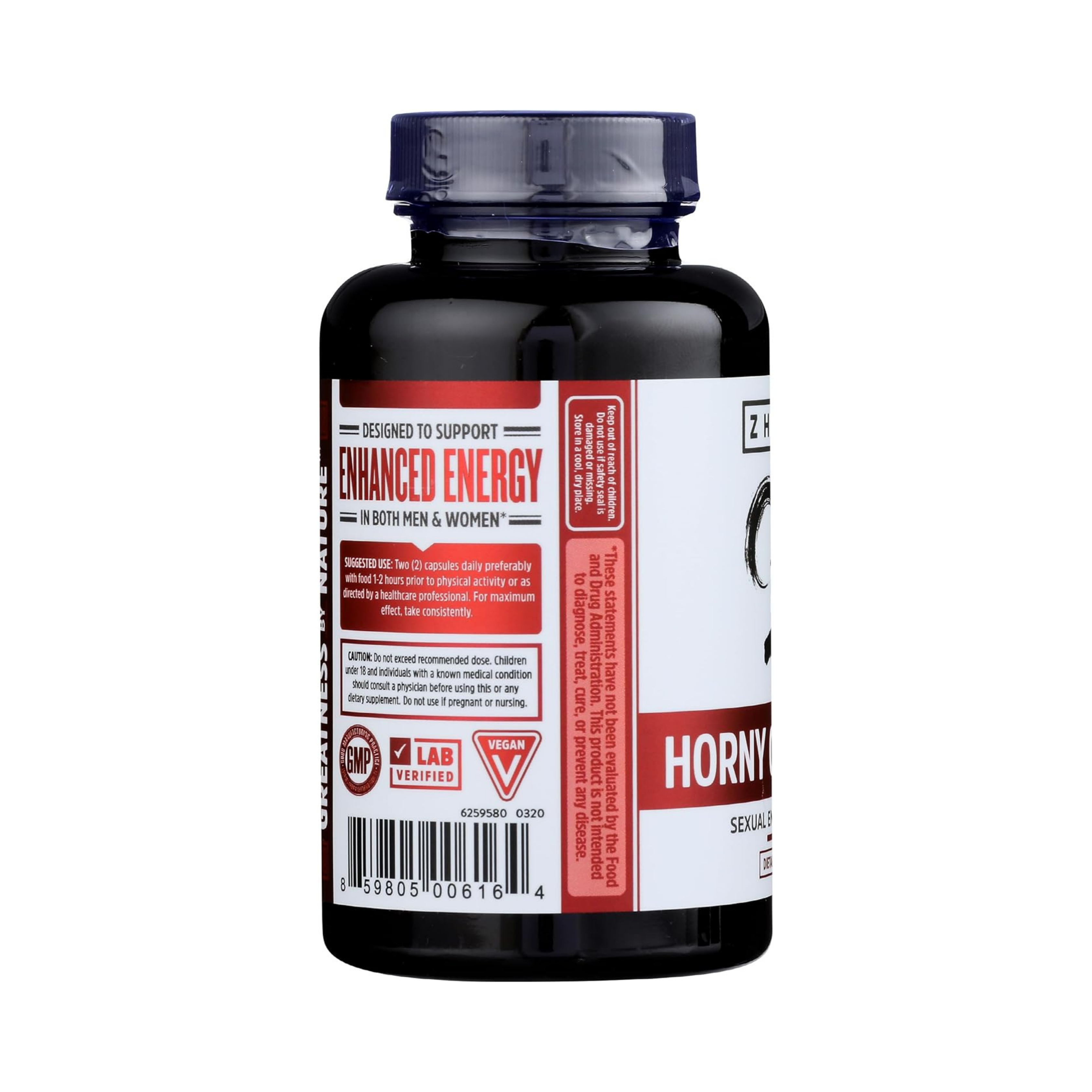 Zhou, Horny Goat Weed, Sexual Energy Complex, 60 Veggie Capsules