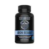 Zhou, Iron Beard, Premium Beard &  Hair Growth Formula, 60 Veggie Capsules