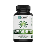 Zhou,  Saw Palmetto,  500 mg, 100 Veggie Capsules