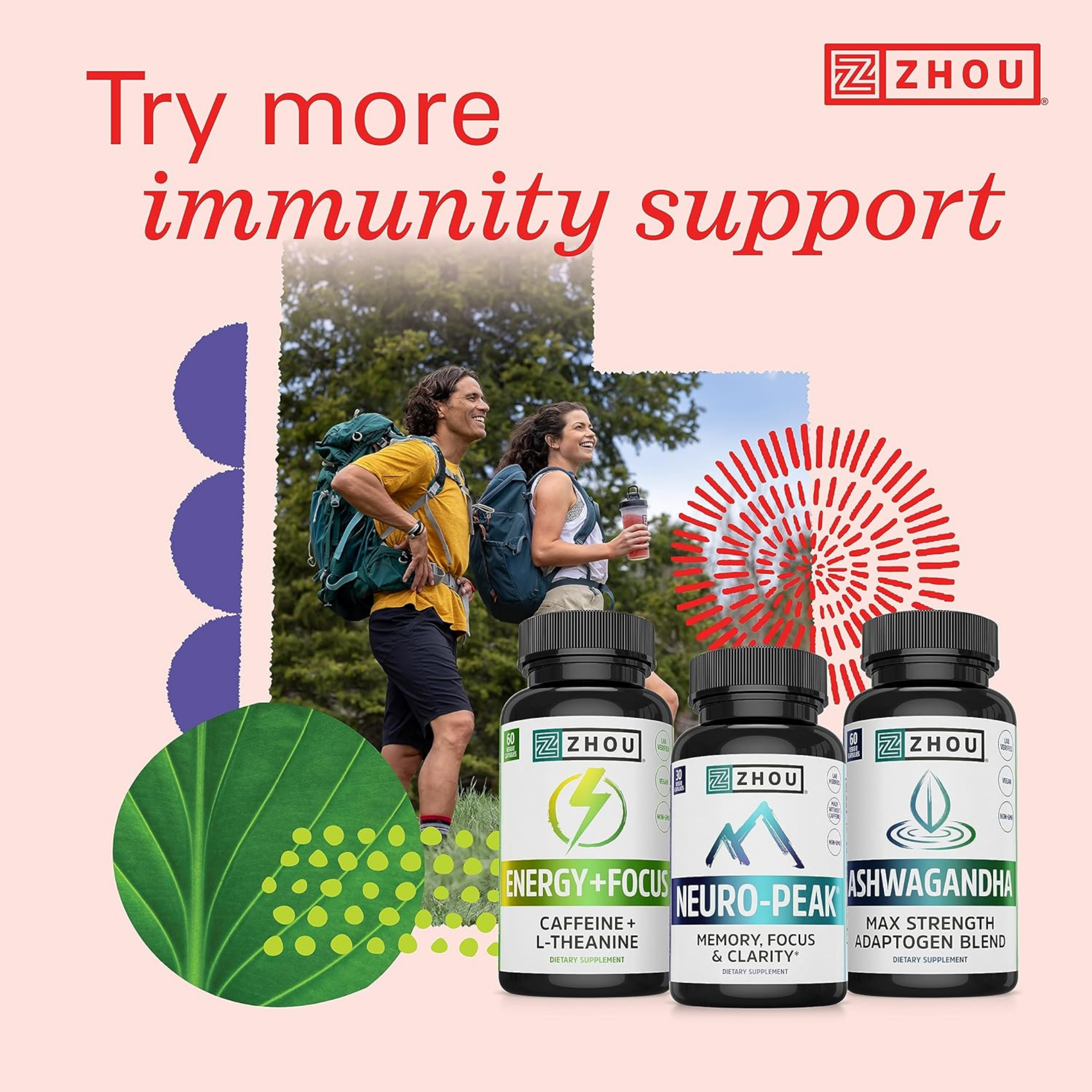 Zhou, Thyroid Support, 60 Veggie Capsules