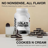 Raw Nutrition, Essentials, Grass-Fed Whey Isolate Protein, Cookies and Cream, 30.86 oz (875 g)