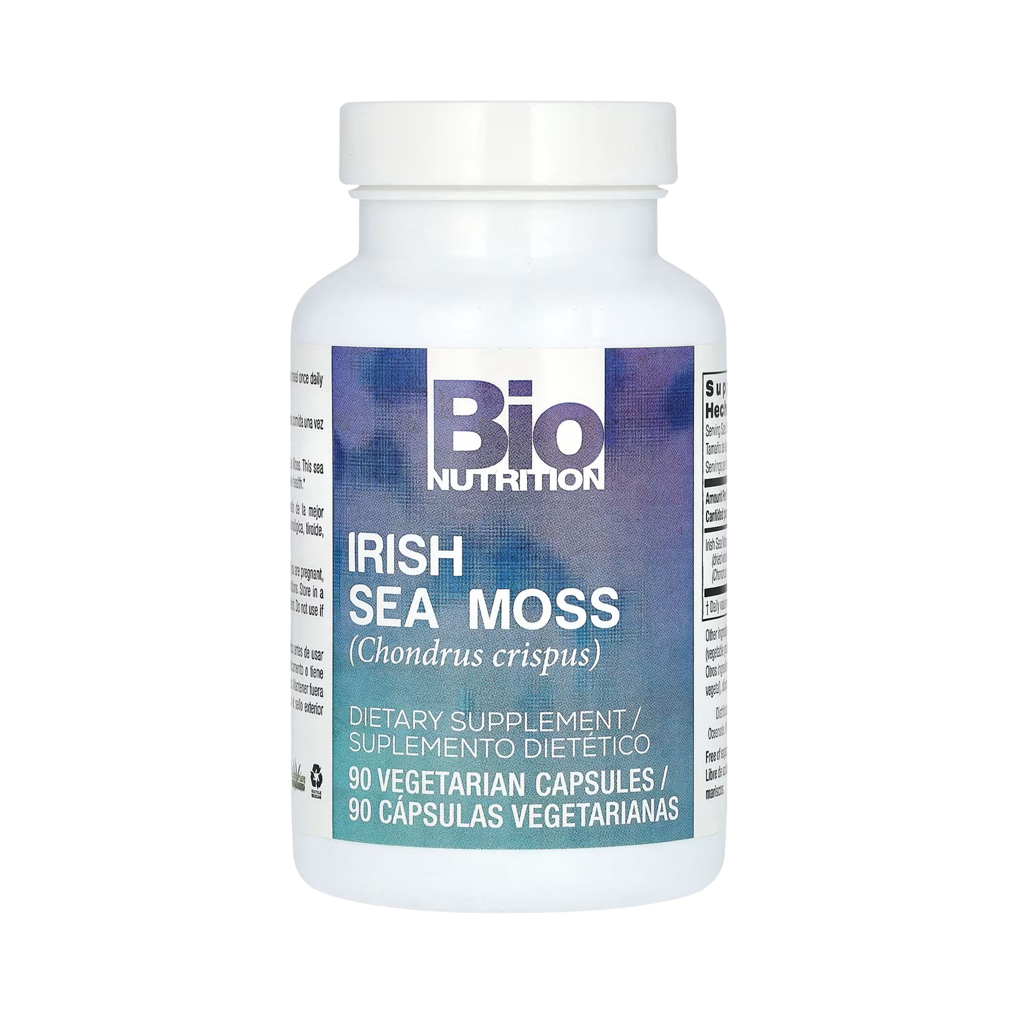 Bio Nutrition, Irish Sea Moss, 90 Vegetarian Capsules