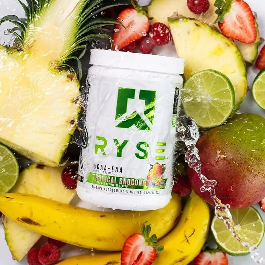 RYSE, BCAA/EAA, Tropical Snocone, 13.3 oz (378 g)