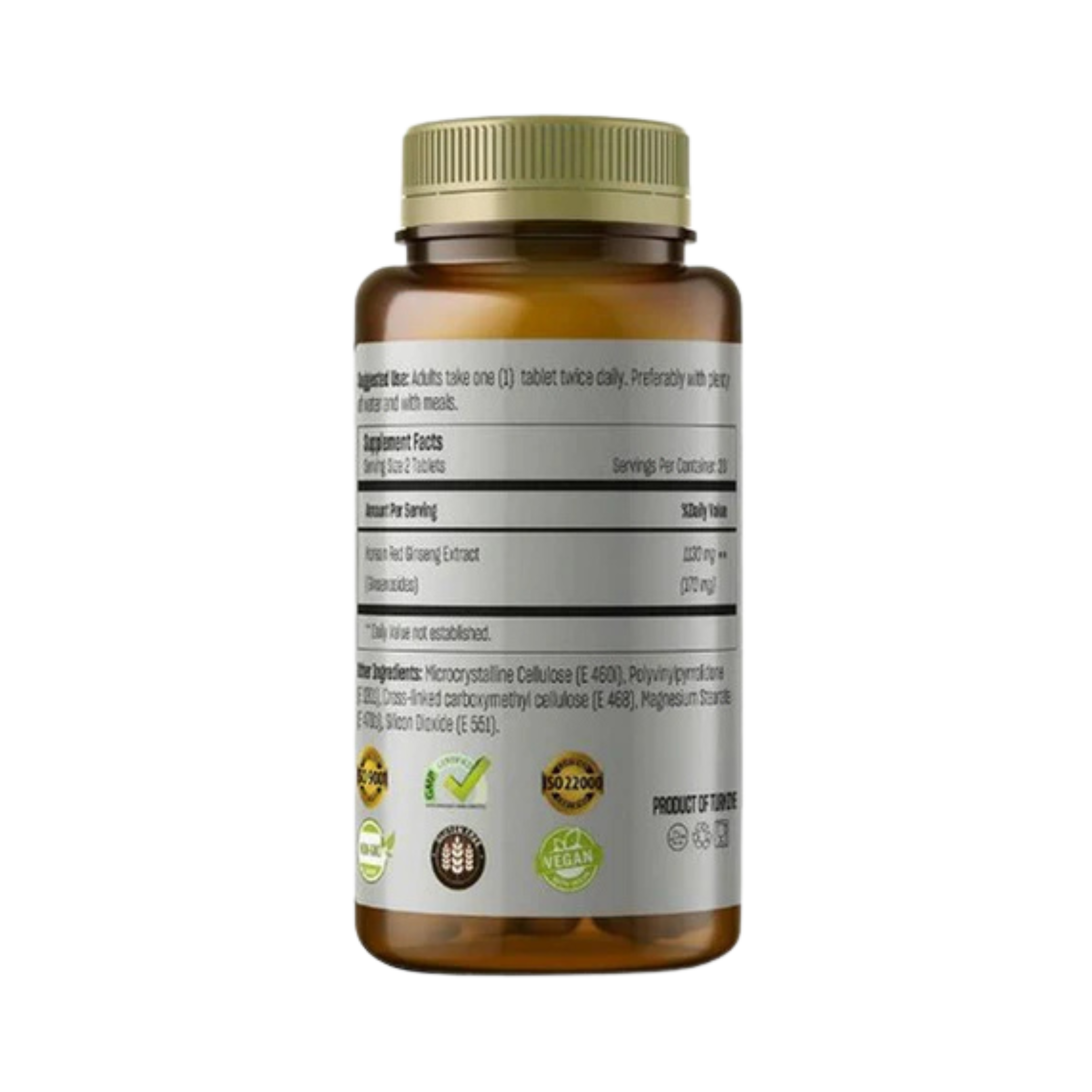 Talya, Korean Red Ginseng, 60 Tablets