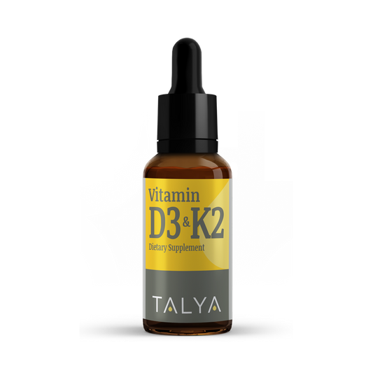 Talya, Vitamin D3 & K2 10 ml, .34 Oz