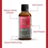 Talya, Castor Oil, 50 mL