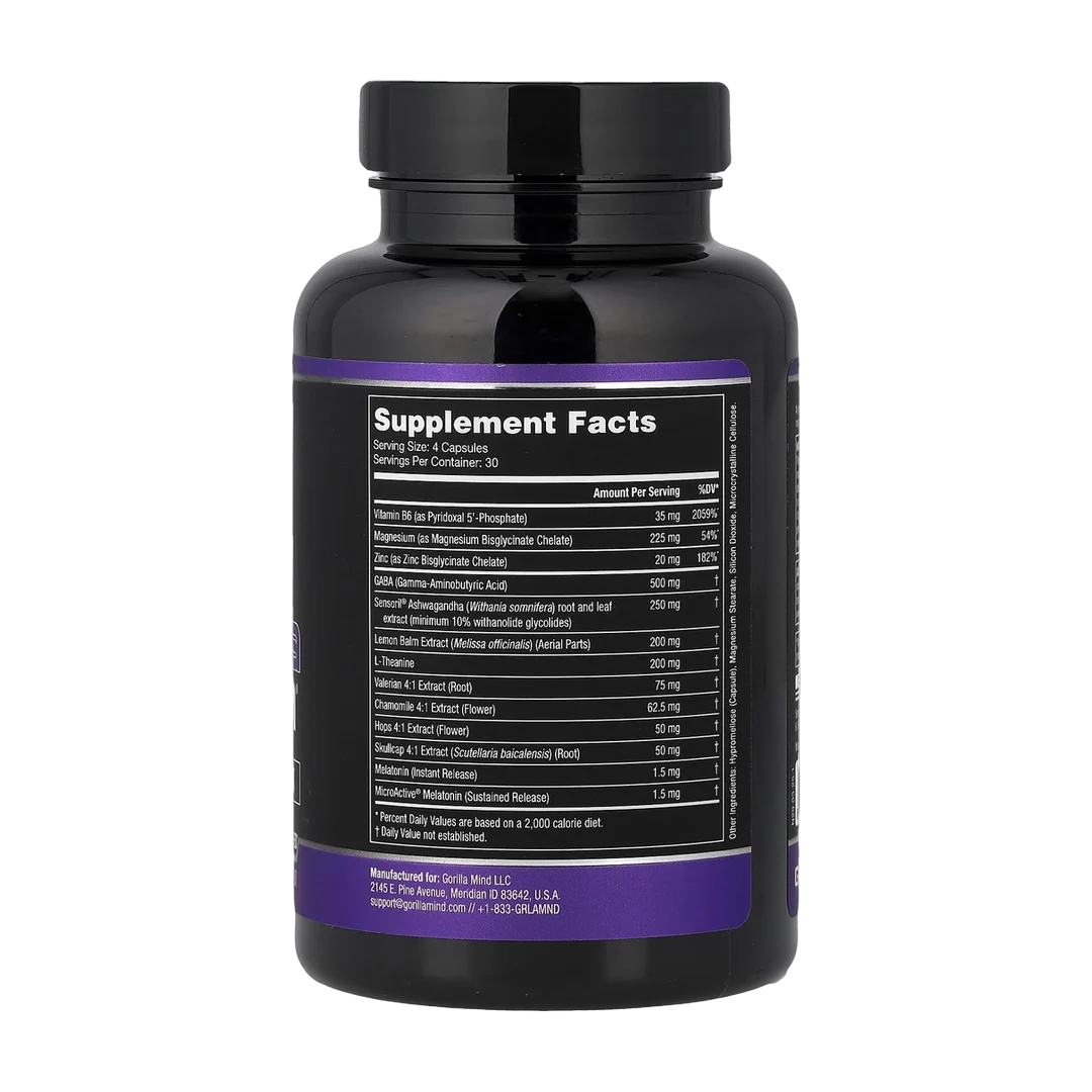 Gorilla Mind, Dream®, Sleep & Recovery Formula, 120 Capsules