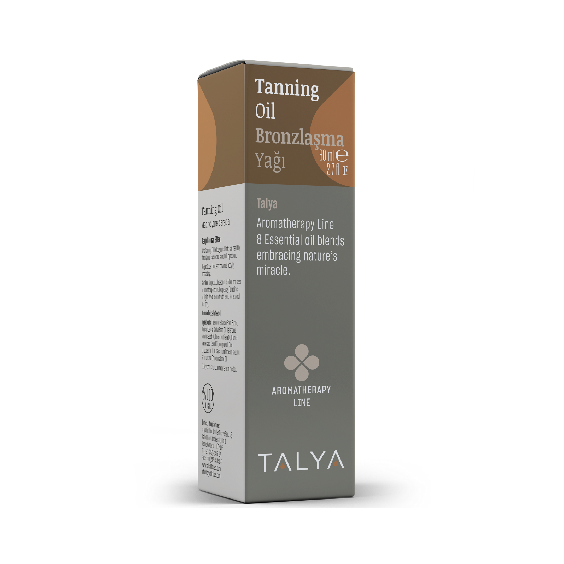 Talya, Tanning Oil, 2.7 Oz