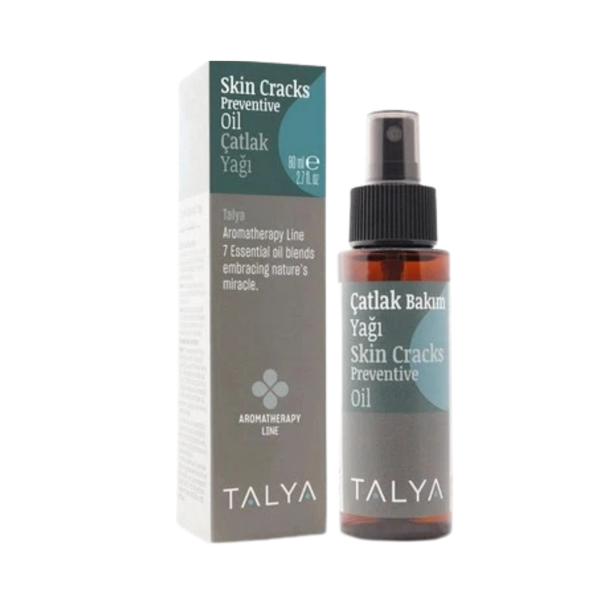 Talya, Skin Cracks Preventive Oil, 2.7 Oz