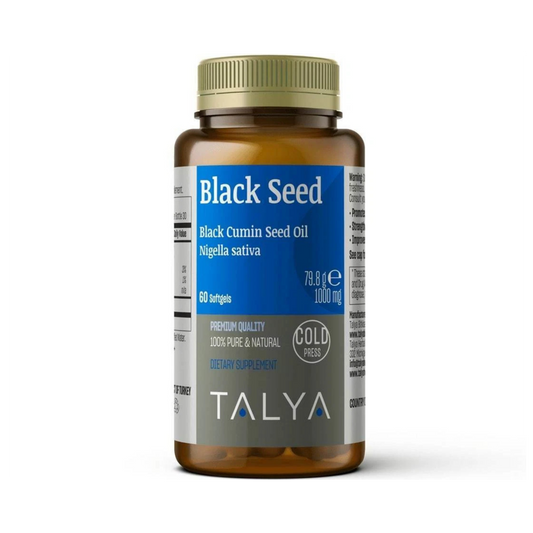 Talya, Black Seed Oil, 1000 Mg, 60 Softgels