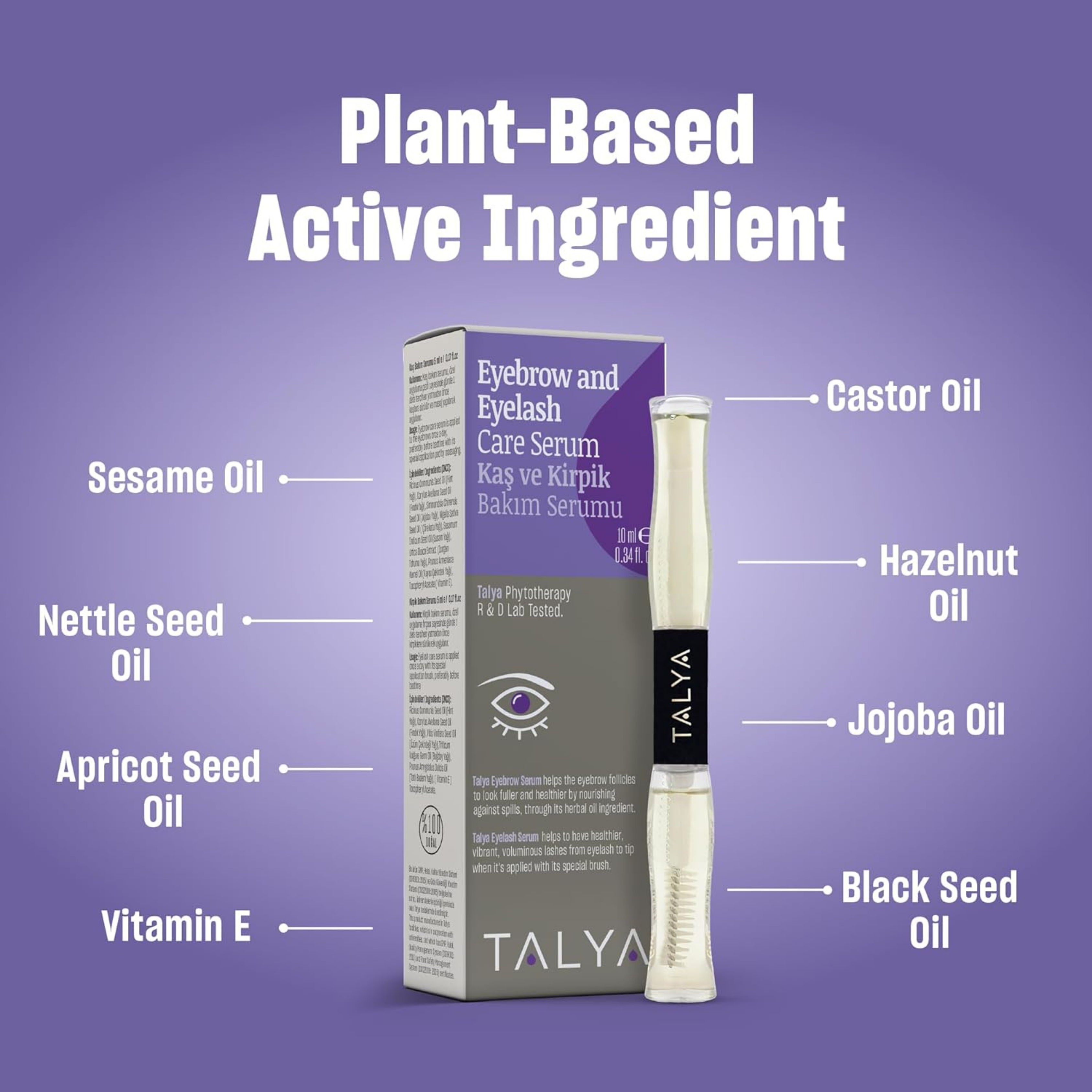 TALYA Eyelash and Eyebrow Care Serum
