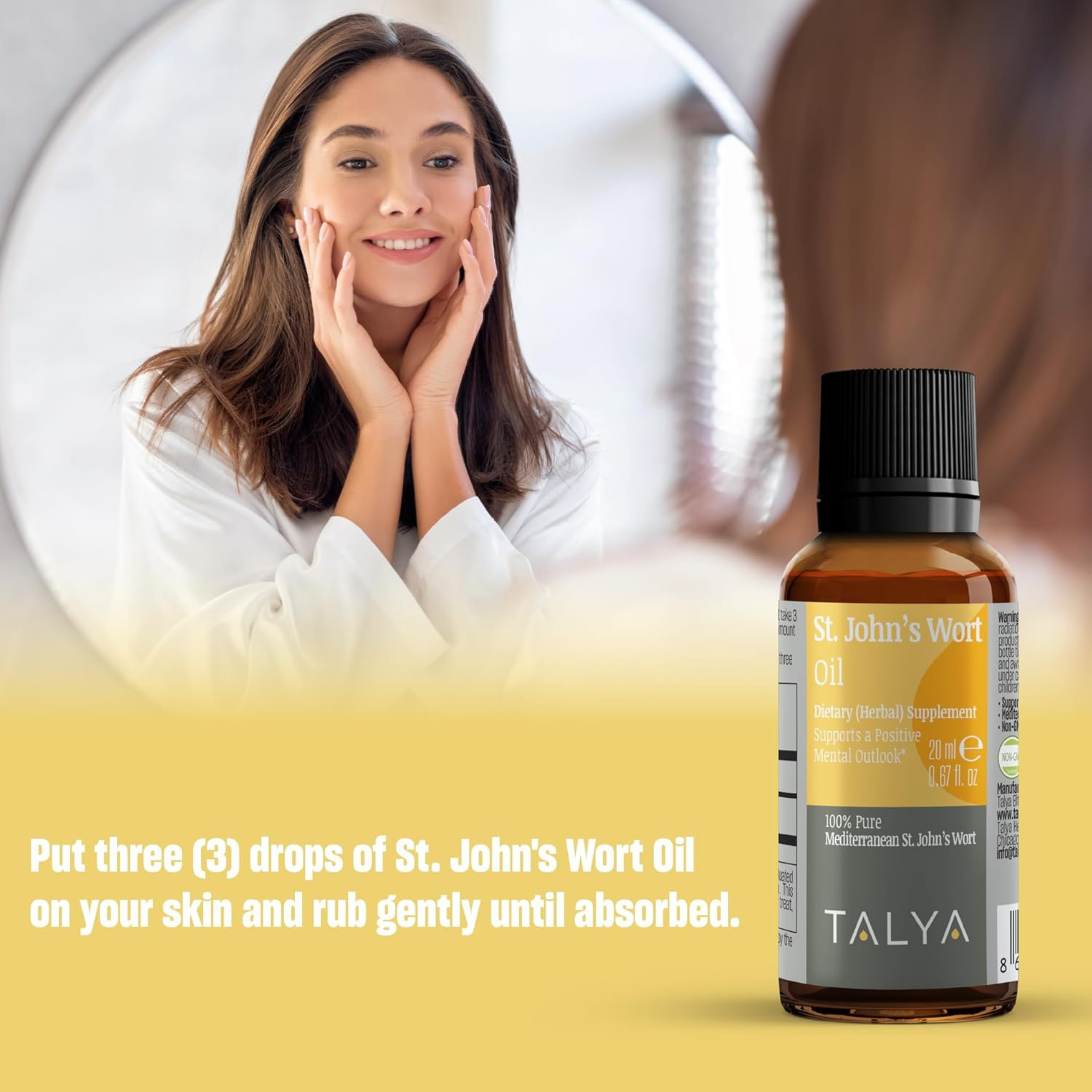 Talya, St. Johns Wort Oil, 0.67 Oz