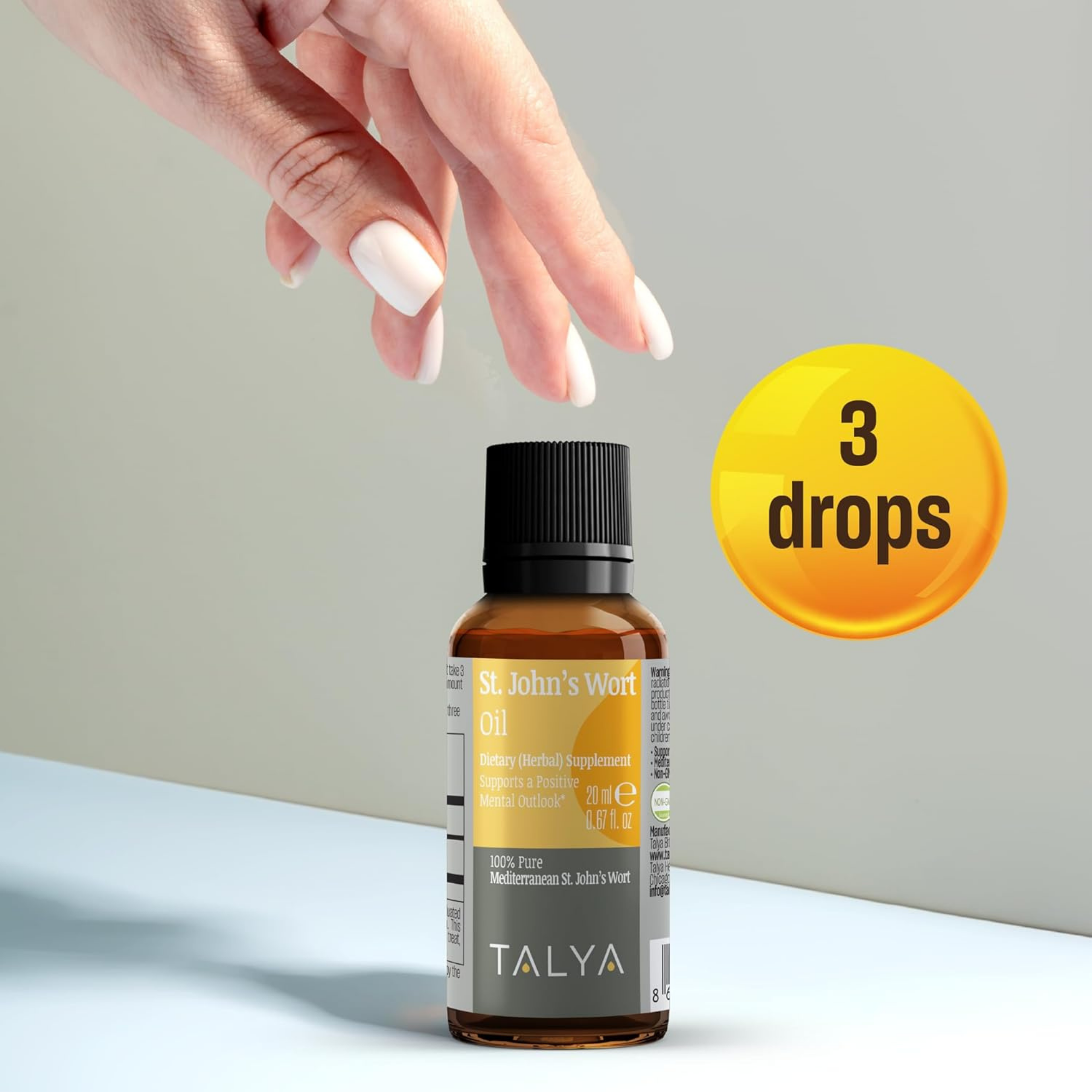 Talya, St. Johns Wort Oil, 0.67 Oz