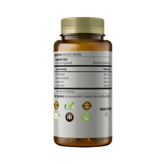 Talya, Adm Artichoke Dandelion Milk Thistle, 60 Veg. Capsules