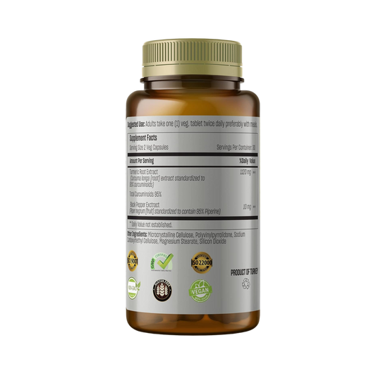 Talya, Turmeric, 60 Veg Capsules