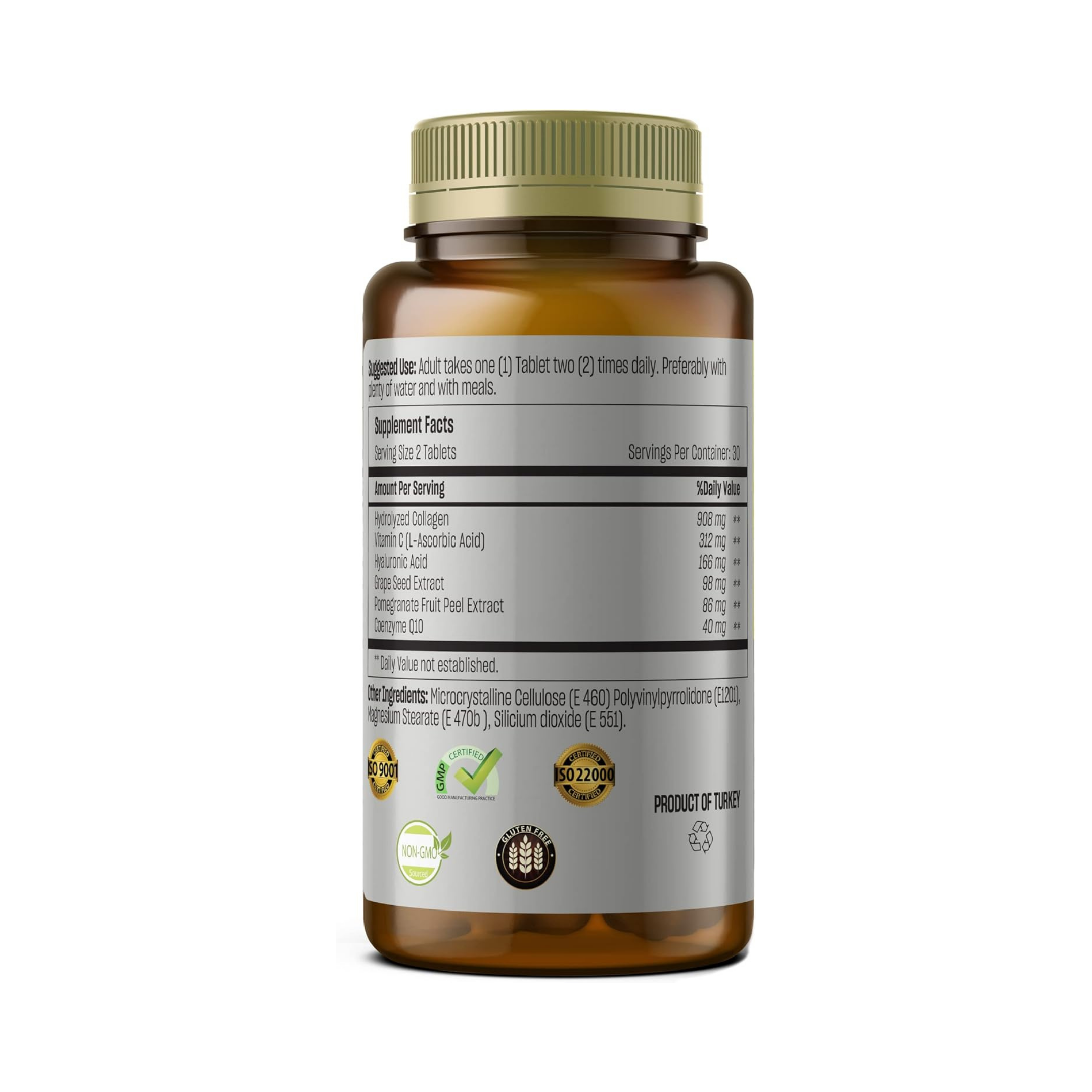 Talya, Collagen, 60 Tablets