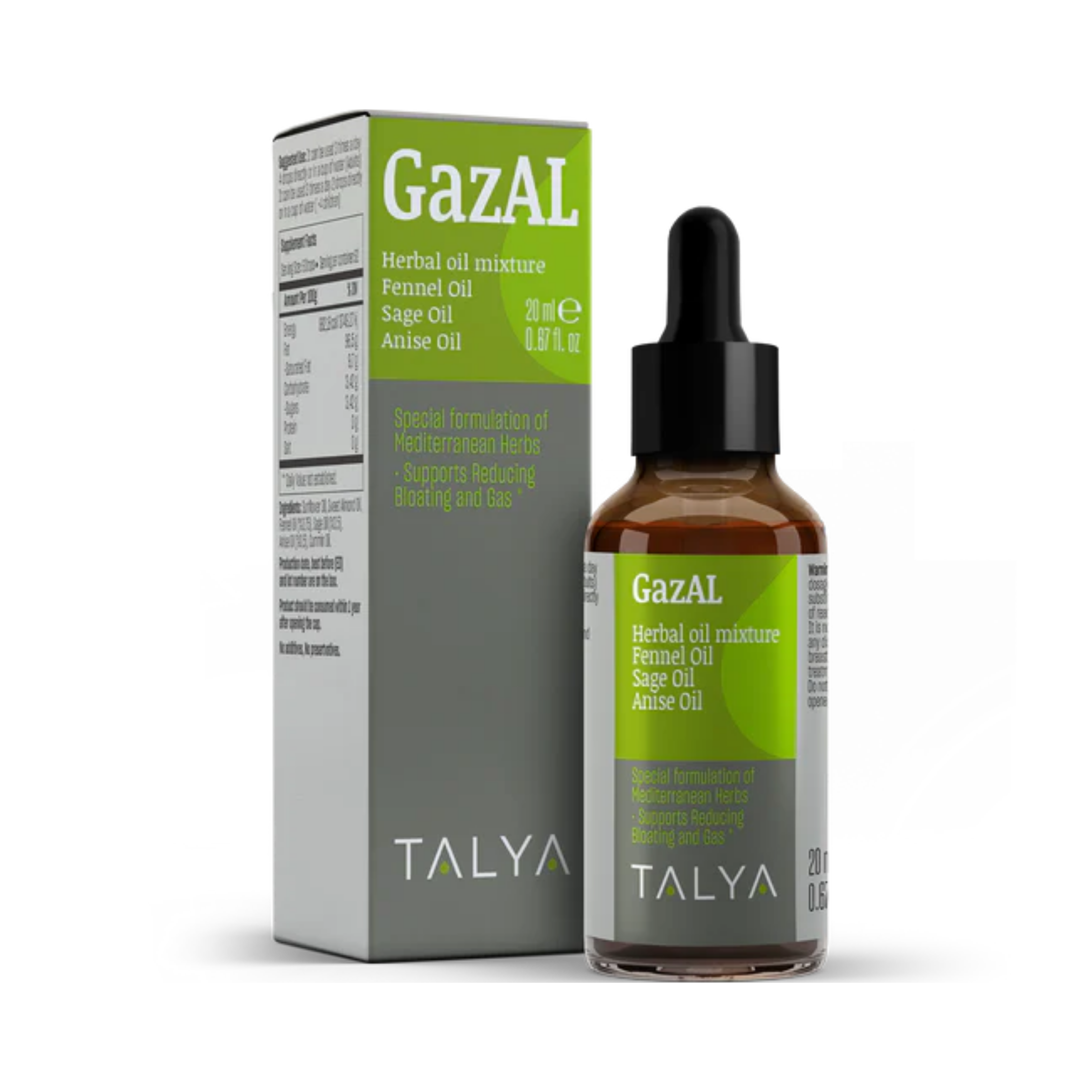 Talya, Gazal Oil, 0.67 Oz