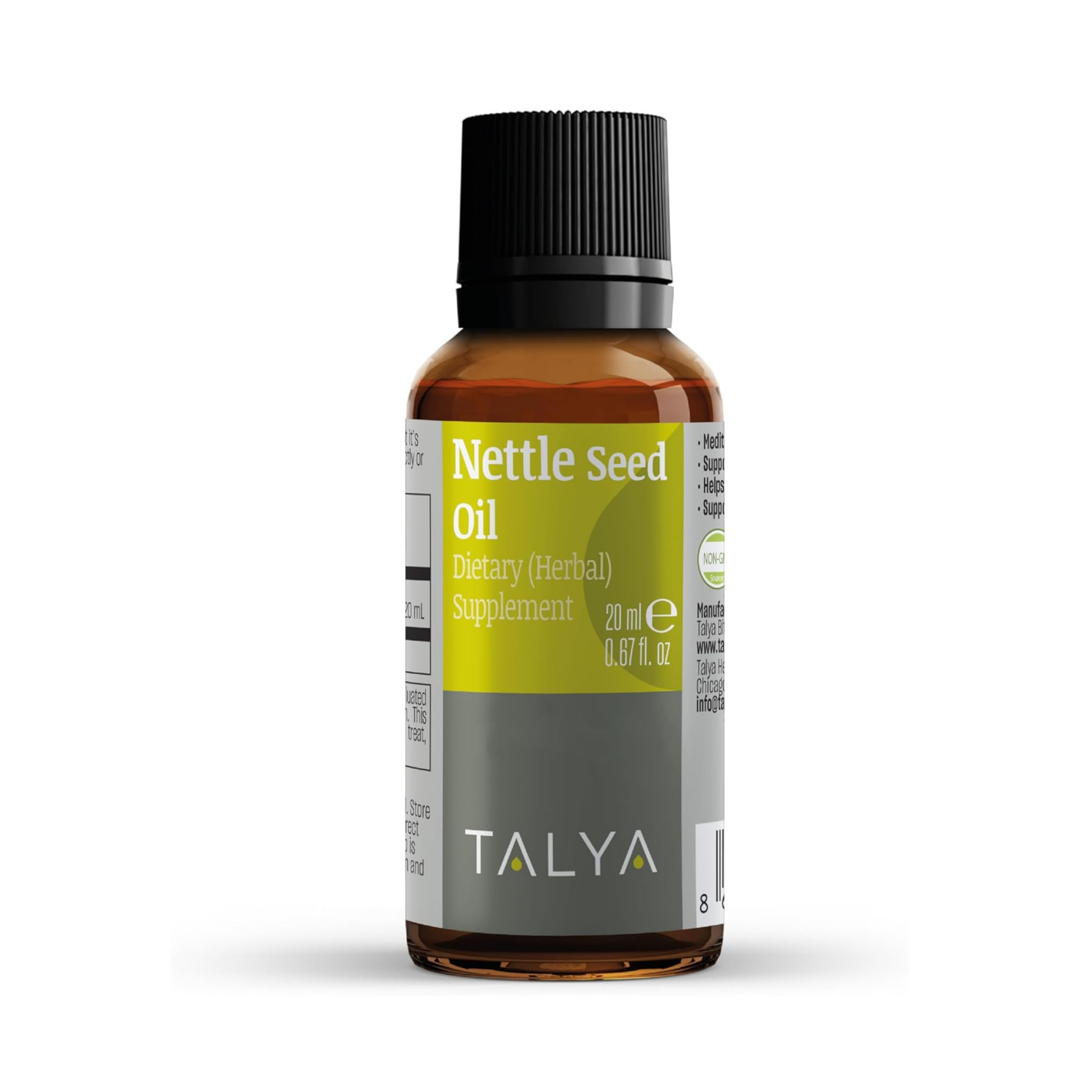 Talya, Nettle Seed Oil, 0.67 Oz