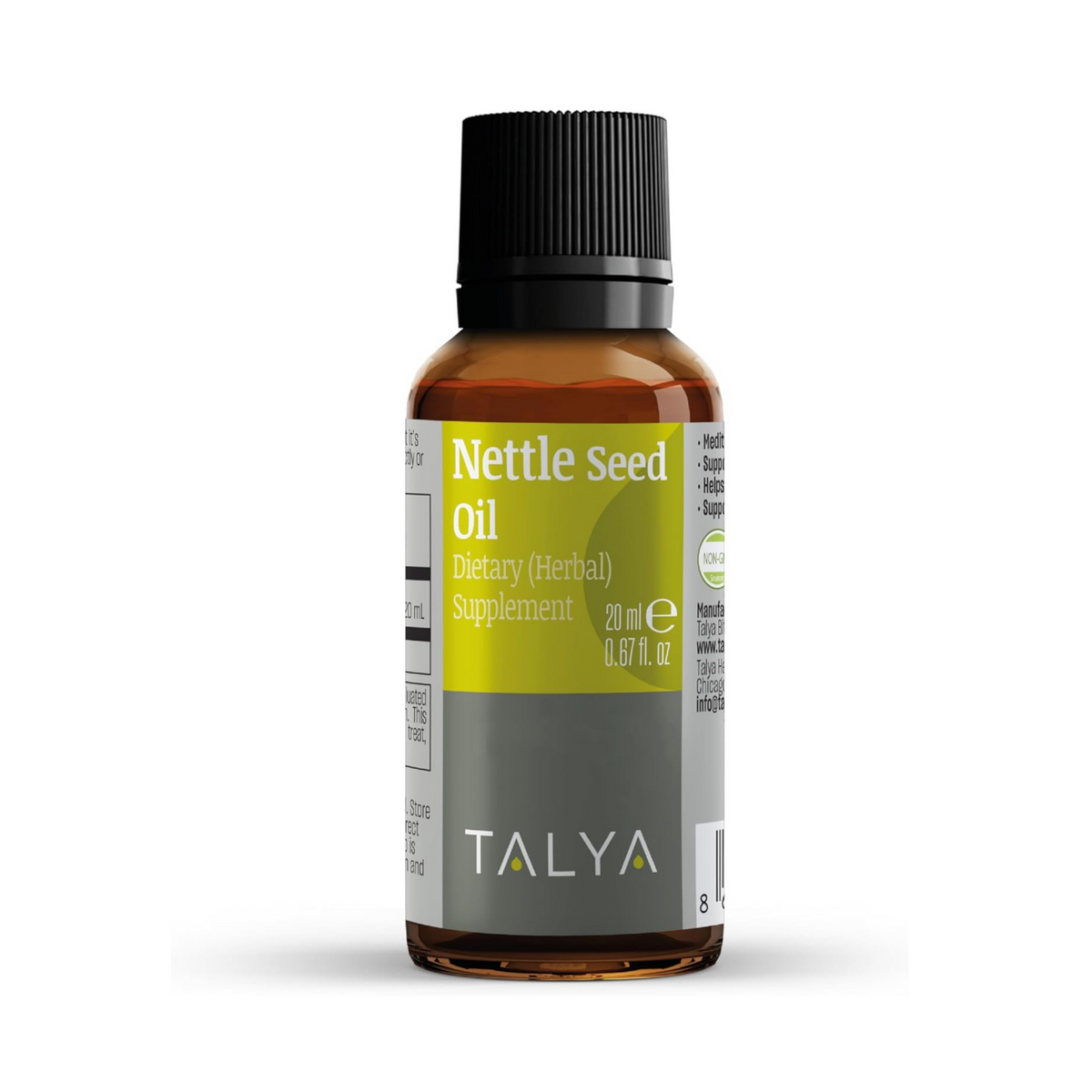 Talya, Nettle Seed Oil, 0.67 Oz