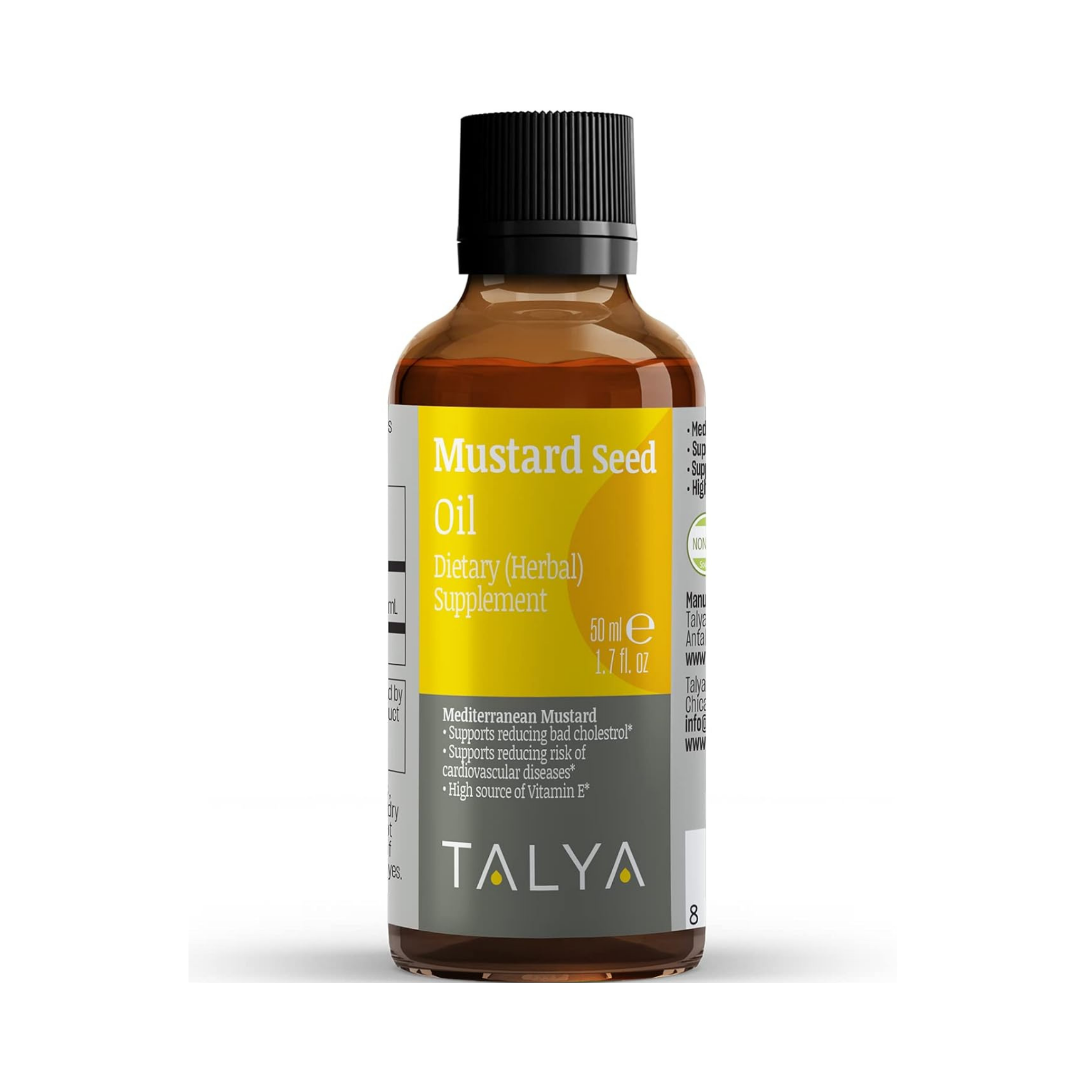 Talya, Mustard Seed Oil, 1.7 Oz