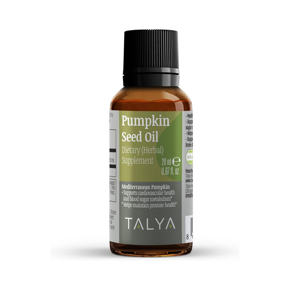 Talya, Pumpkin Seed Oil, 0.67 fl ,Oz