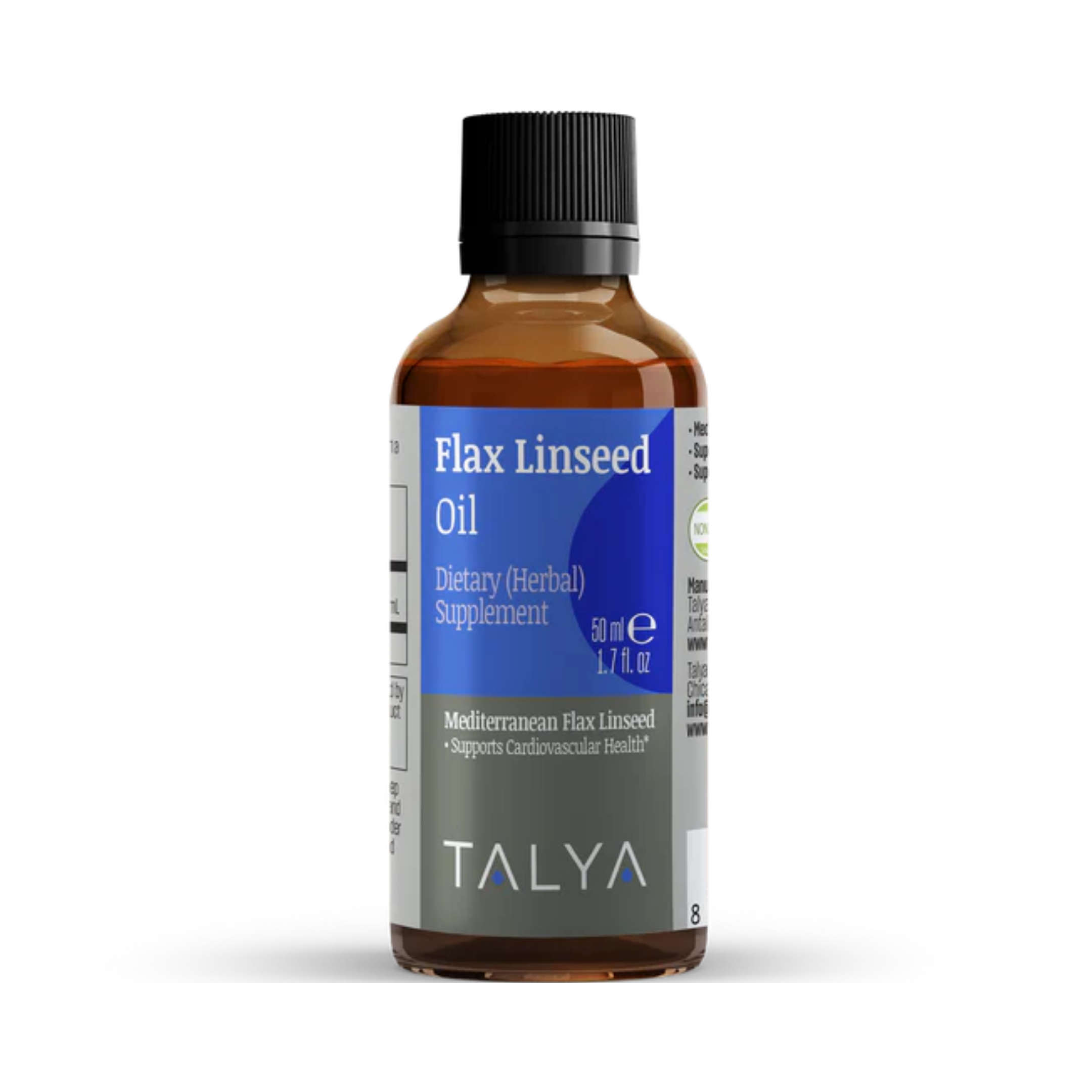 Talya, Flax Linseed Oil, 1.7 Oz