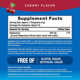 Natural Vitality, CALM, Magnesium Citrate + Glycinate, Cherry, 16 oz, 453g