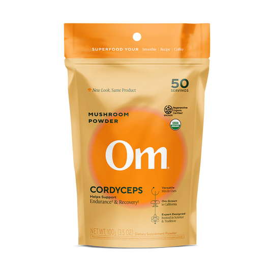 Om Mushrooms, Mushroom Powder, Cordyceps, 3.5 oz, 100 g