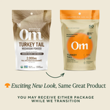 Om Mushrooms, Turkey Tail,  Mushroom Powder, 100 g
